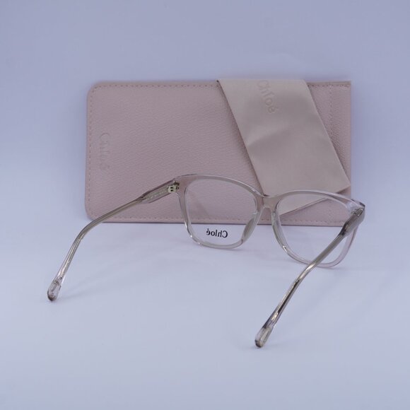 Chloe CH0084OA 003 Square Eyeglasses 55mm - Shiny Pink - Picture 10 of 10